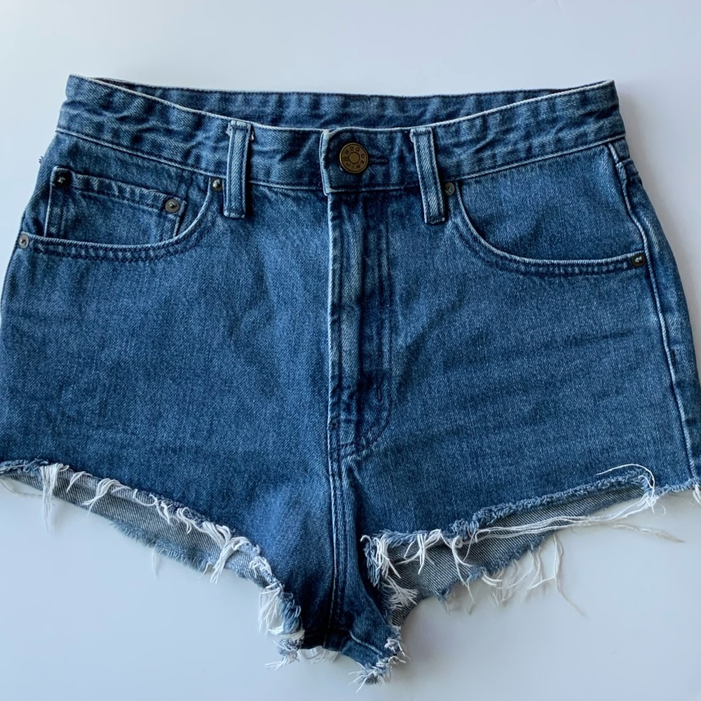 BDG High Waisted Cheeky Denim Shorts